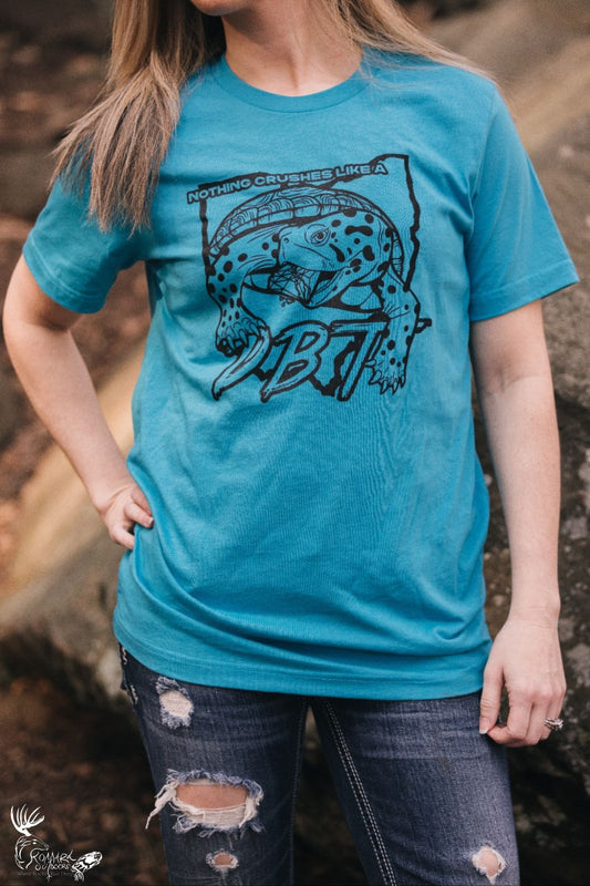 Short Sleeve Aqua T-Shirt