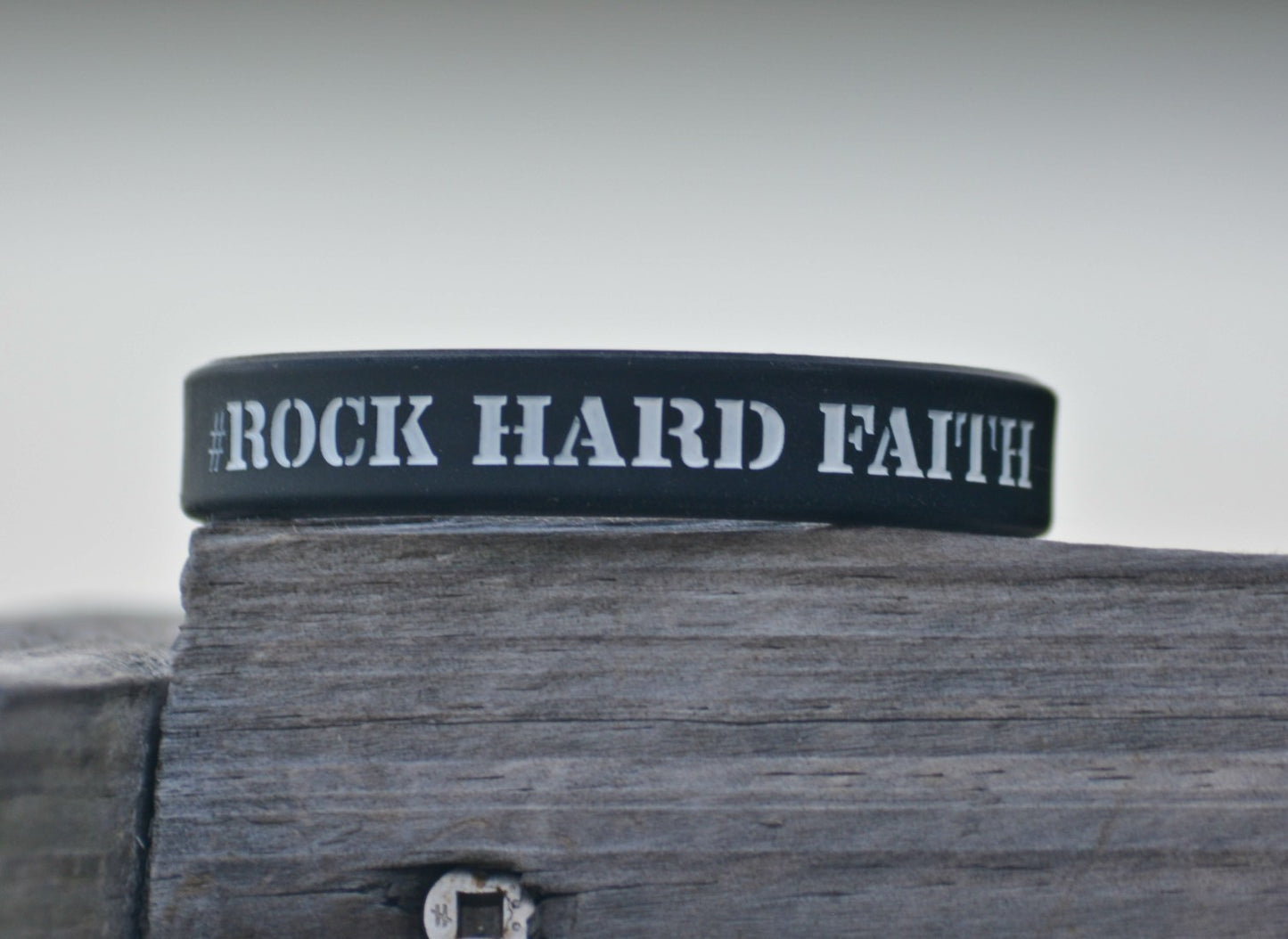 Rock Hard Faith Wristband