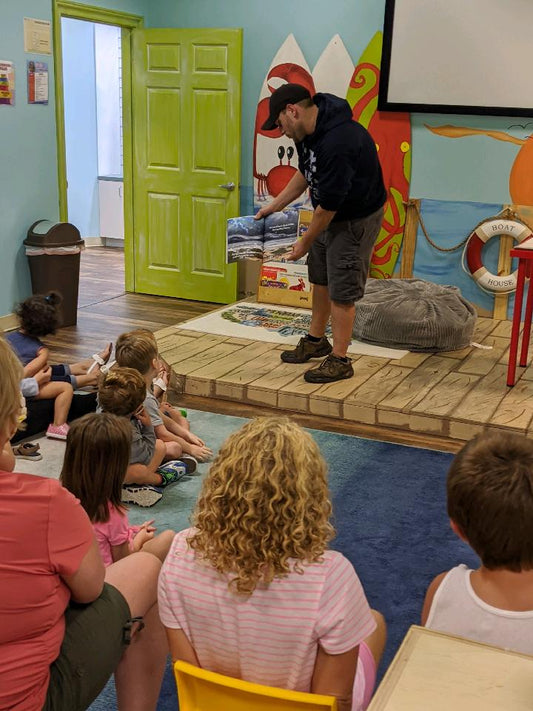 Book Readings/Interactive Live Turtle Experience