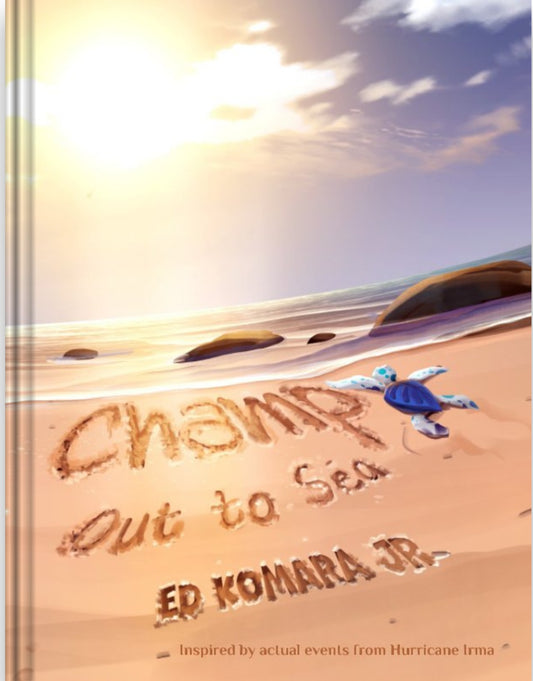 Champ "Out to Sea" Children's Book